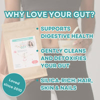 LOVE YOUR GUT Love Your Gut diatomaceous Earth Powder 100g, by Supercharged Food