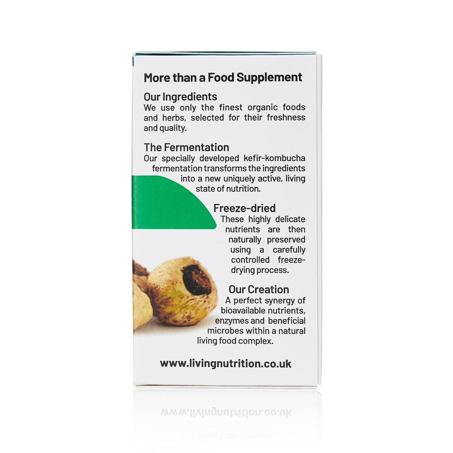 Living Nutrition Organic Fermented Maca Food Supplement