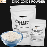 mGanna 100% Natural Zinc Oxide Powder (Non-Nano and Uncoated) for Skin Hair and Health Care 1 LBS / 454 GMS