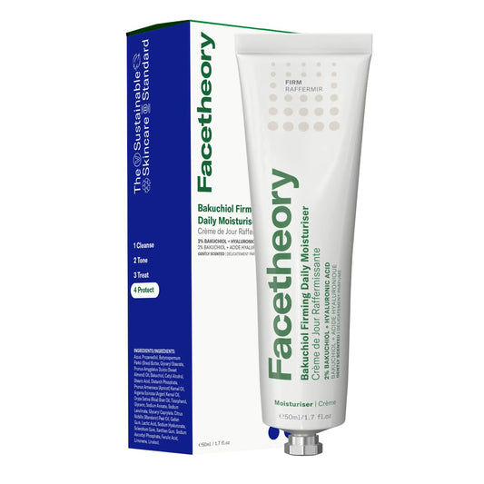 facetheory Bakuchiol Firming Daily Moisturiser with 2% bakuchiol and hyaluronic acid