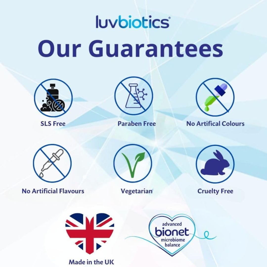 Luv Biotics Oral Probiotic Cherry Lozenges - Xylitol & Aloe Vera for Dry Mouth, Bad Breath, Halitosis, Gum Health, Sugar Free Mouth Lozenges for Freshening Breath & Oral Care-3packs of 30's