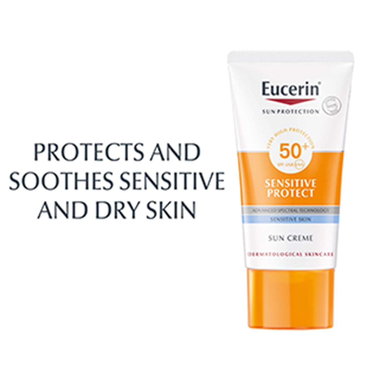 Eucerin Sensitive Protect Face Sun Cream SPF50+ For Sensitive & Atopic Skin, 50ml