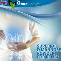 naturesupplies D-mannose Powder - GMO Free - Vegan Friendly - Highly Concentrated Mannose Pure Ingredients, No Chemicals in Our Supplements - Naturesupplies