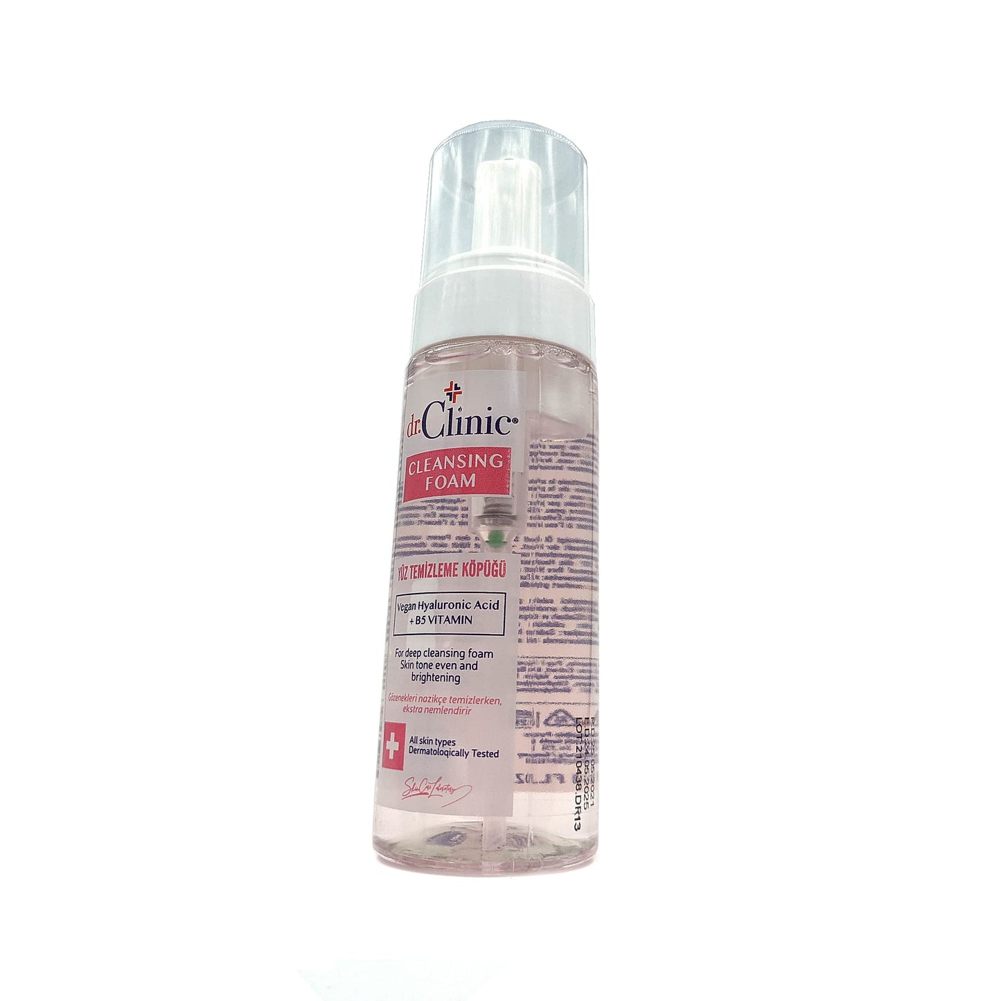 dr.Clinic Dr. Clinic cleansing foam skin brightening with vegan hyaluronic acid