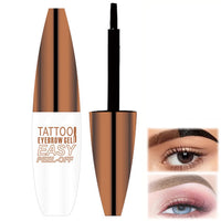 SHEBEEDO Eyebrow Tint Tattoo Peel Off Eyebrow Gel Semi-Permanent Colour Brow Tattoo Gel Waterproof Peel Off Eyebrow Gel, Lasts Up to 3 Days Makeup, Tattoo Brow Tint Suitable for All Brow Shapes(Light Brown)