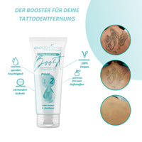 ENDLICH OHNE Tattooentfernung - Care for Laser-Treated Skin - Phase 2 / Boost - Laser Aftercare - 75 ml