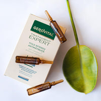 GEROVITAL Gerovital Tratament Expert Intensive Anti-Dandruff Vials – Treatment for Dry & Oily Dandruff with Dandrilys & Provitamin B5, Soothes & Moisturises for Healthy Scalp, 10 Ampoules x 10ml