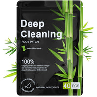 Rezolite Foot Detox Patches, 40 Pcs Natural Deep Cleansing Detox Foot Patches for Relieve Body Stress, Improve Sleep Quality, Enhance Blood Circulation