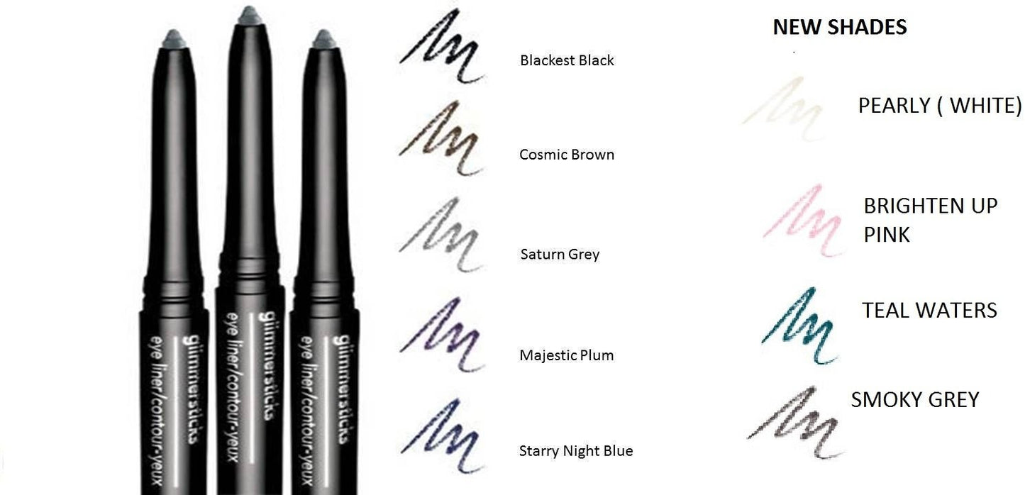 Starry Night Blue Avon Glimmersticks Soft Twist Up Eyeliner *No Sharpening*