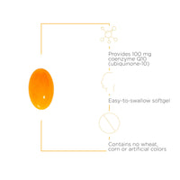 Integrative Therapeutics - CoQ10 (100mg) Coenzyme Q10 (Ubiquinone) Supplement - Supports Cardiovascular & Brain Health* - 60 Softgels