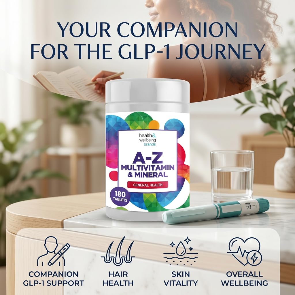 Club Vits A-Z Multivitamin and Minerals 180 Tablets, Vitamins for Men's and Women's, 23 High Strength Vitamins and Minerals Including Iron, Zinc Vitamin C and More (180)