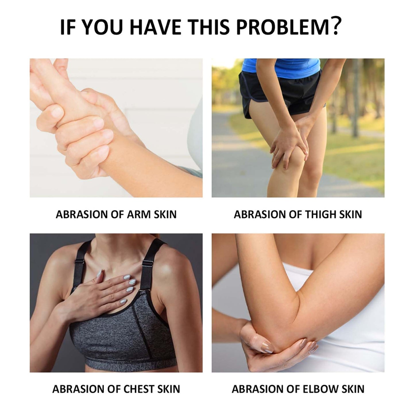 Maggikey 2Pcs Anti-Chafe Stick - Sweat & Water Proof Balm For Friction - Long-Lasting Protection - Prevent Sports Chafing - Anti-Friction Cream For Active Lifestyles