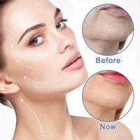 QianDanS 20 Pcs Facelift Tapes, V Face Sticker, Sagging Skin Firming Tapes, Invisible Face Lifting Patches for Tightening Sagging Skin Around Neck, Eyes & Jowl (Clear)