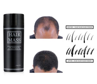 HAIR MASS | 27.5g Hair Thickening & Building Fibers for Thinning Hair | Natural Ingredients | Undetectable Fibres | Thin To Thicker Hair in Seconds | Unisex Hair Loss Concealer Fibre (Auburn)