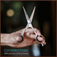 Tecto 5.5“ Professional Hair Scissors - Hair Cutting Shears- Barber Scissor- Premium Stainless Steel Sharp Hairdressing Scissors for Barber, Children, Men, and Women Cutting,for Home & Salon