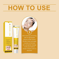 Siyinzu Bee Venom Wrinkle Removal Cream,Bee Venom Anti Aging Face Cream,Bee Venom Cream,Skin Tightening Creams for Face,Firming Face Serum for Women,Bee Venom Skin Treatment Serum,Face Cream for Mature