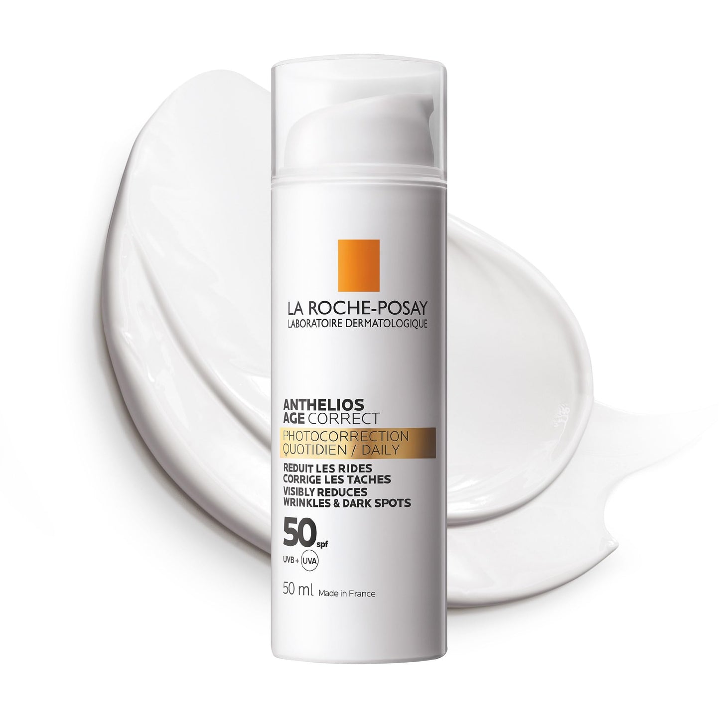 La Roche-Posay Anthelios Age Correct SPF50, Anti-Ageing Sunscreen, 50ml