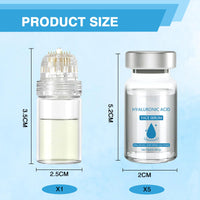 Ninnyi Micro Infusion Facial System With Serum Beauty Lips Kit for Repair Skin Deep Nourishment All Skin Types(5 PCS)