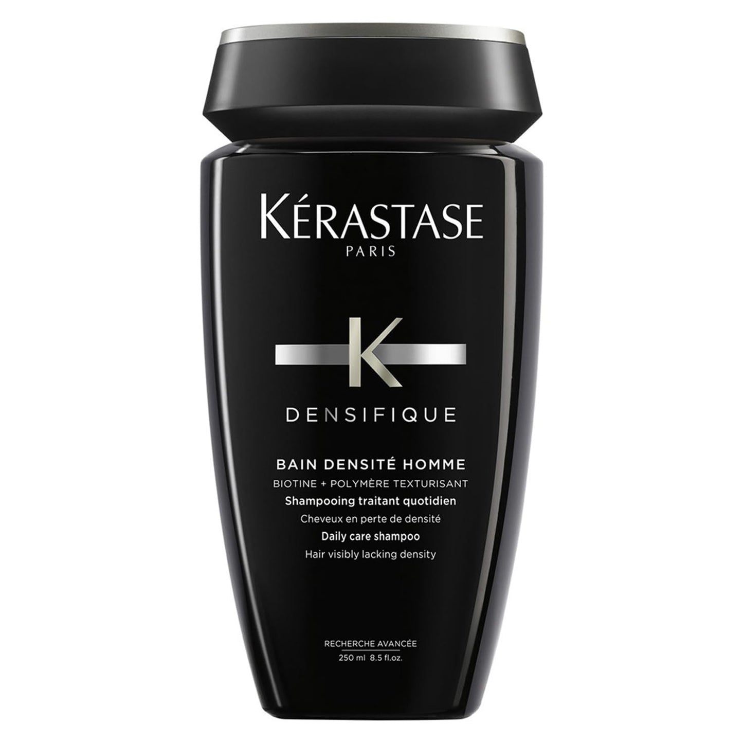 Kérastase Densifique Homme, Thickening & Volumising Shampoo, For Fine Hair, With Biotin & Taurine, Bain Densité, 250ml
