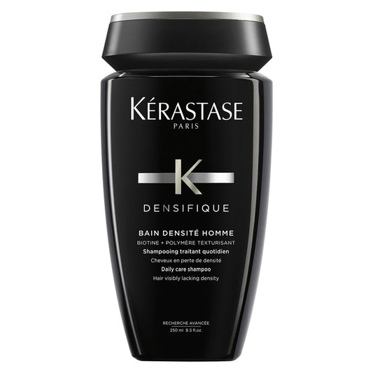 Kérastase Densifique Homme, Thickening & Volumising Shampoo, For Fine Hair, With Biotin & Taurine, Bain Densité, 250ml
