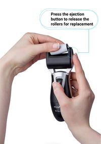 Unleash Supreme Foot Comfort: Rechargeable Callus Remover for Men - 3 Advanced Coarse Rollers, USB Charging, Professional Pedicure Tools by Majestik+ SimplyPedi