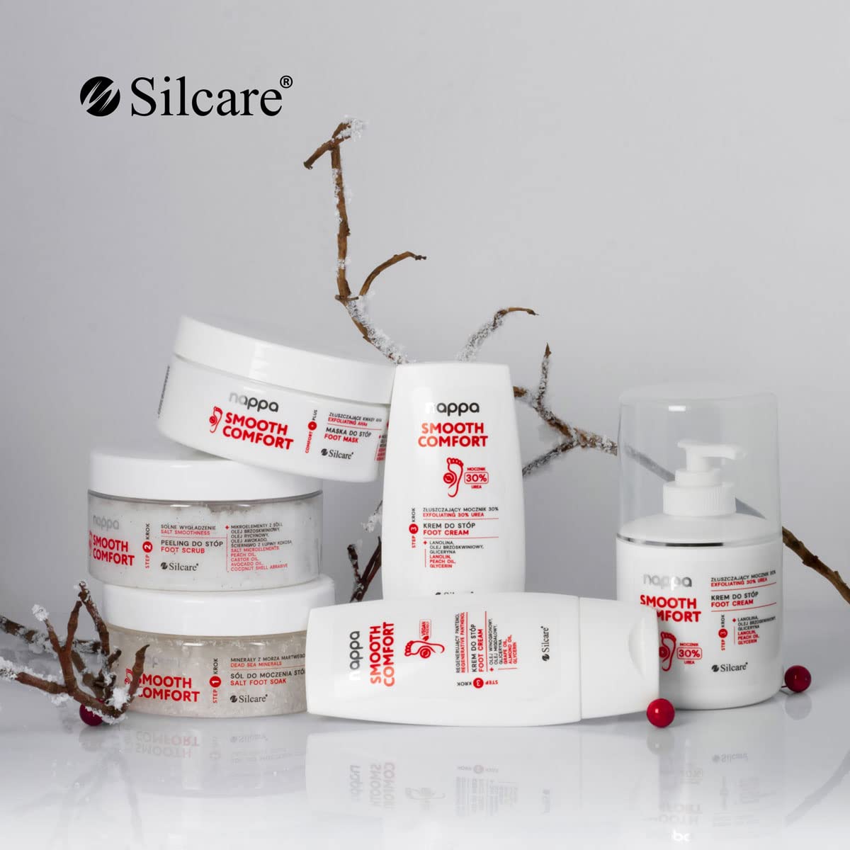 Silcare Nappa Smooth Comfort krem do stóp mocznik 30% 250ml
