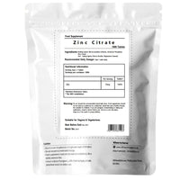 UKHealthHouse Zinc Citrate - 50mg x 1000 - High Strength - Healthy Hair, Skin, Nails, Vision & Hormone Balance - Vegetarian & Vegan - General Health