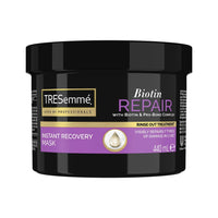TRESemmé TRESemme Biotin Repair Instant Recovery Hair Mask Rinse-out Hair Treatment with Biotin and Pro-Bond Complex for Visible Repairs of Damaged Hair, 440ml Pack 4