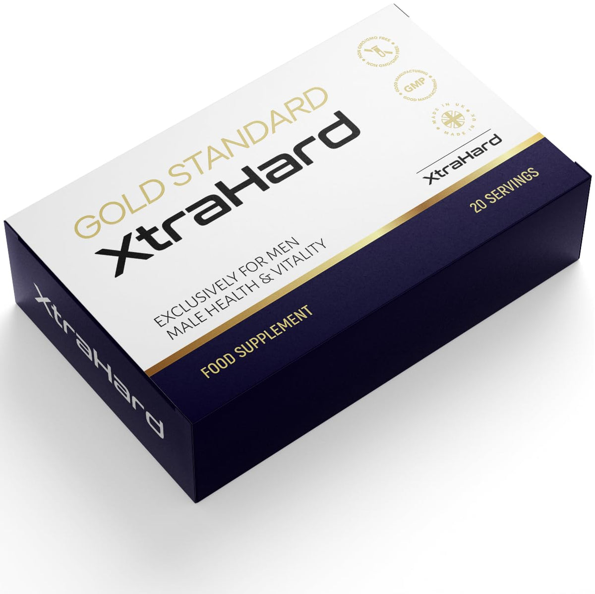 XtraHard 20 Tablets | 100% Natural Herbal Supplement | Manufactured in The UK