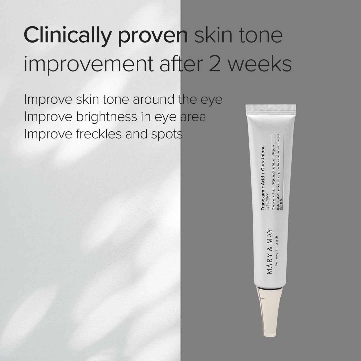 [Mary&May] Tranexamic Acid + Glutathione Eye Cream 12g