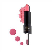Laura Geller Beauty LAURA GELLER NEW YORK Prep-n-Go 2-in-1 Lip Scrub and Oil Tint Duo (First Place) - Hydrating Tinted Oil and Exfoliating Scrub for Rejuvenating Your Pout Whenever You Need It