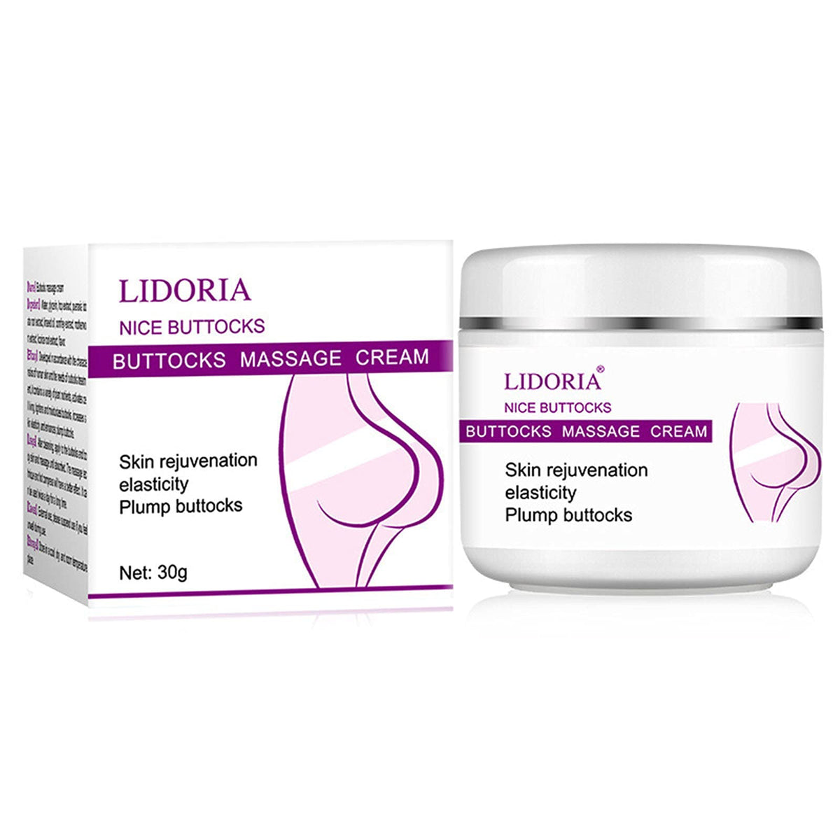 Grospe Buttock Enlargement Cream Buttocks Massage Cream Hip Lift Up Cream Bigger Buttock Firm Massage Cream Butt Firming Cream Make Hips Bigger and Firmer 30g (1 Pack)