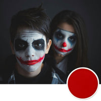 LYNTYAOU Red Body Face Paint, Professional Matte Oil Based Painting, Washable Safe Colors Non-toxic, Highly Pigmented Make up Palettes, Gift for Adults Halloween Christmas Carnival