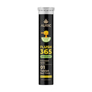 Auric Flush 365 Effervescent 20 Tablets with Triphala, Isabgol, Castor Oil & Senna | Honey Lemon Flavor | Plant-Based Supplement