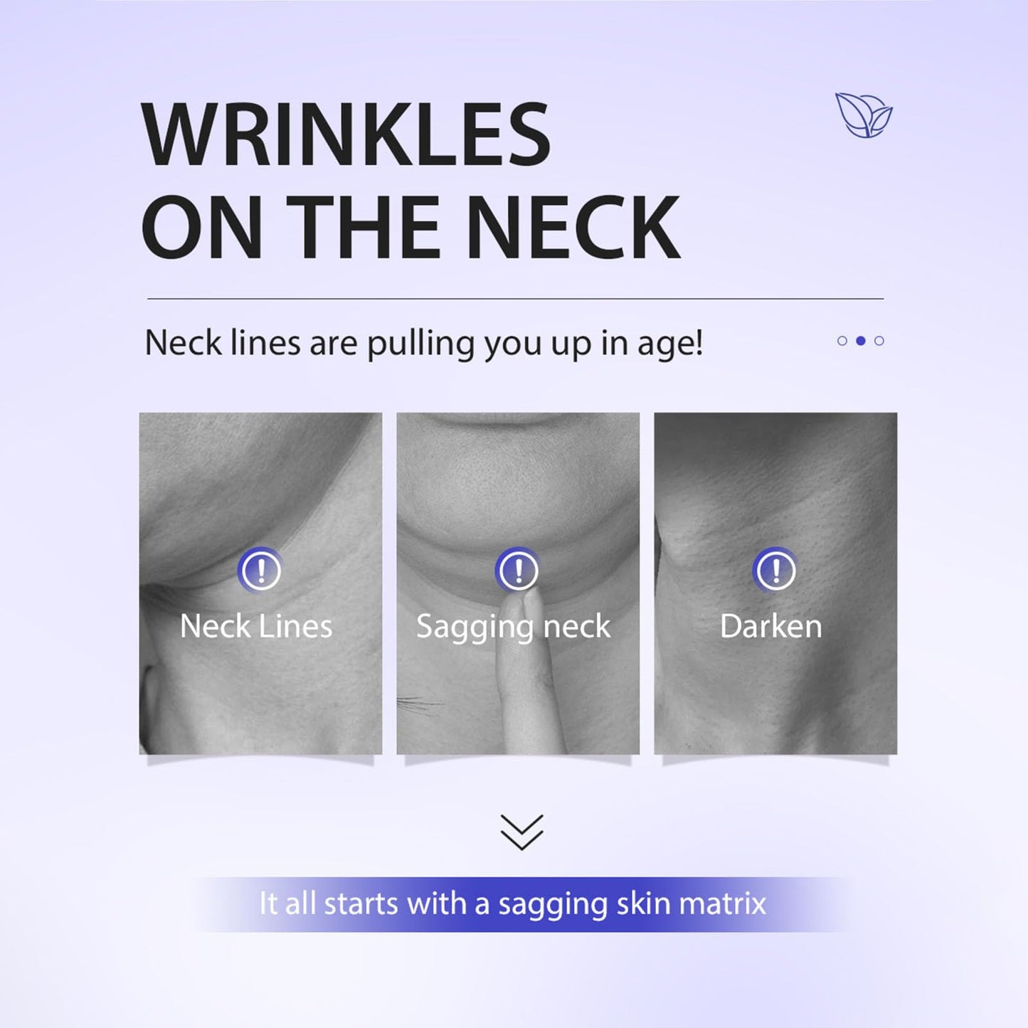 DRIPDRIP Advanced Neck Firming Cream| Anti Aging Smoothes Wrinkles Skin Tightening And Repair Decolletage | Best For Tightening Sagging Skin,Tighten & Lift Firming Neck Cream(50ml)