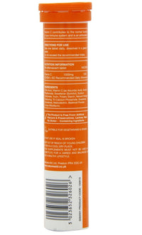 Natures Aid 1000 mg Vitamin C Effervescent 20 Tablets, 200 g