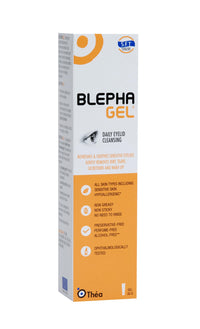 Blephagel Daily Eyelid Cleansing Gel | Gentle Cleanser to Refresh and Soothe Sensitive Eyelids | Preservative-Free and Hypoallergenic Formula | Pack of 3 x 30g Tube