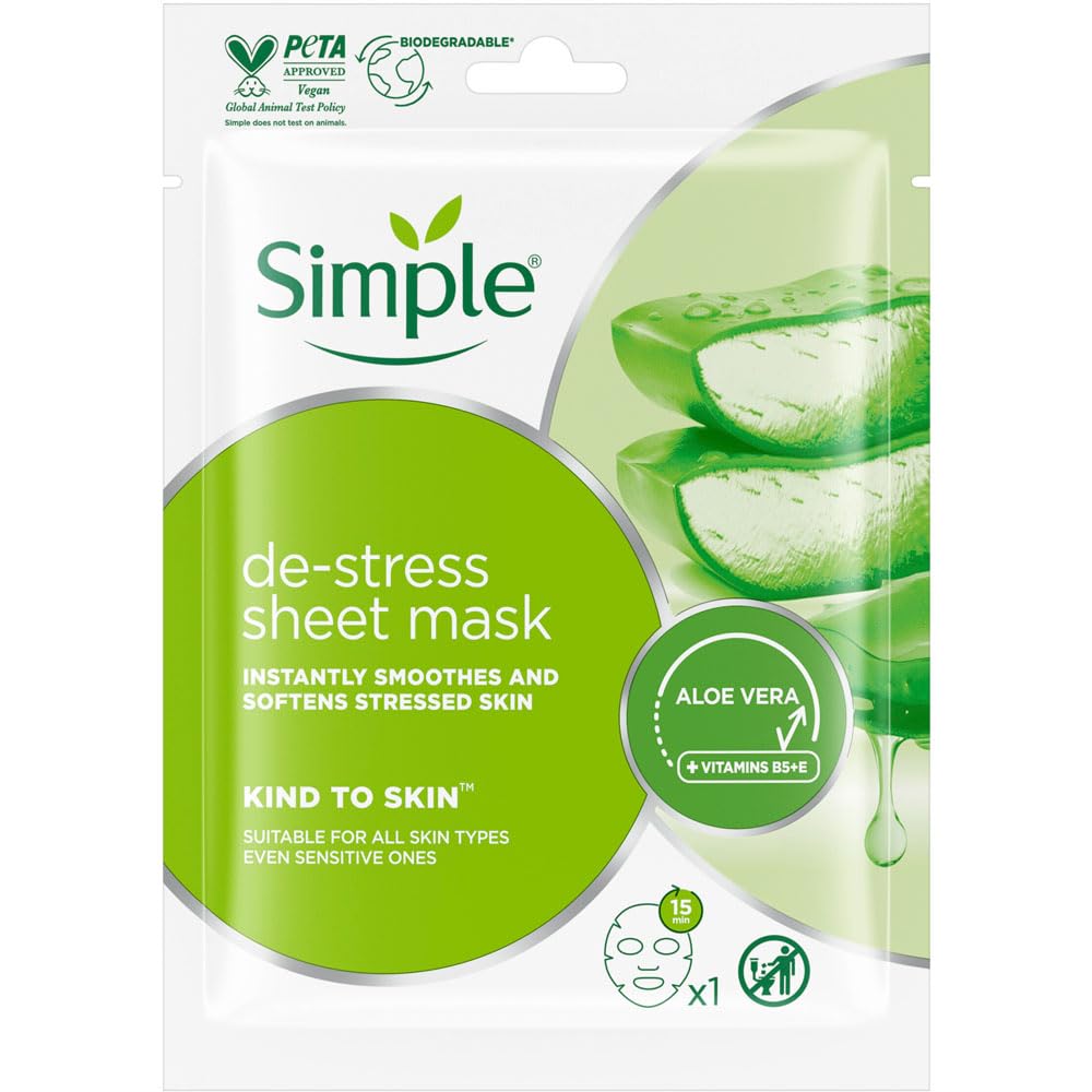 Dove Simple Kind to Skin Sheet Mask De-Stress 1PC