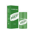Nova9 Green Tea Musk Clay Facial Deep Cleansing, Whitening, Poreless Skincare Green Mask Stick