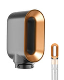 TOSAGE Pre-Styling Dryer Nozzle for Dyson Airwrap HS01/HS05 – Fast Drying Attachment, Nickel/Copper (Part 969759-05)