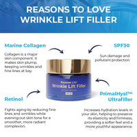 Reverse Life - Day Cream - Face Moisturiser, Anti Ageing Face Cream, Day Face Cream for Mature Skin - Face Cream for Wrinkles with Lifting and Filling Properties - 50ml