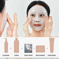 IZBEAUVO Deep Collagen Anti Wrinkle Lifting Mask,4PCS Korean Face Mask,Bio Collagen Face Mask,Collagen Overnight Mask,Collagen Face Mask, Bio-Collagen Deep Hydrating Overnight Mask