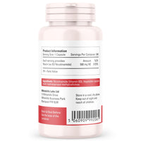 Vitamin B3 Nicotinamide 500mg | 240 Vegan Capsules | 8 Months Supply | Pure No Flush Niacin | High Strength Niacin as Niacinamide Supplement | NAD Precursor Supplement | UK Made by Naturally Natural