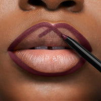Avon Glimmerstick Lip Liner Deep Plum, Infused with Vitamin E for Smooth-Glide Application and Defined Lips