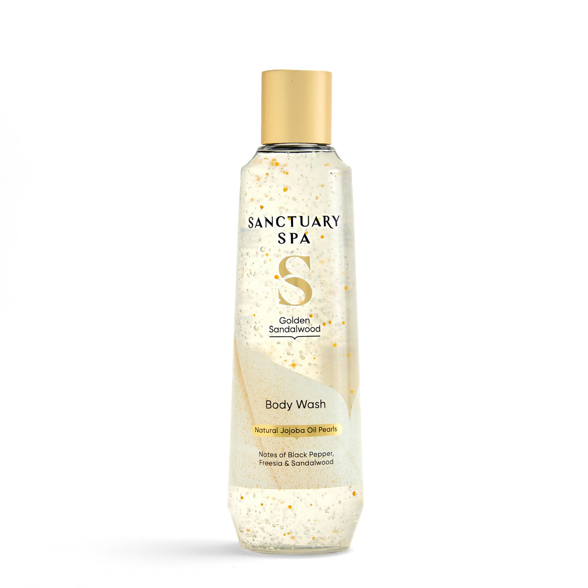 SANCTUARY Sanctuary Spa Golden Sandalwood Body Wash, Body Care, Shower, Body Wash, Shower Gel Vegan and Cruelty Free 60ml