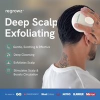 Regrowz Refresh & Balance Kit – Sulphate-Free Shampoo & Conditioner Set with Scalp Massager – Thickening Shampo, Volume Conditioner & Massage Brush, Scalp Treatment for Men & Women | Hair Care Bundle