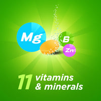 Berocca Energy Effervescent Tablets Including B Vitamins, Magnesium & Zinc - Vitamin C - Support Energy Release & Immune System* - 60 Tablets - Orange Flavour