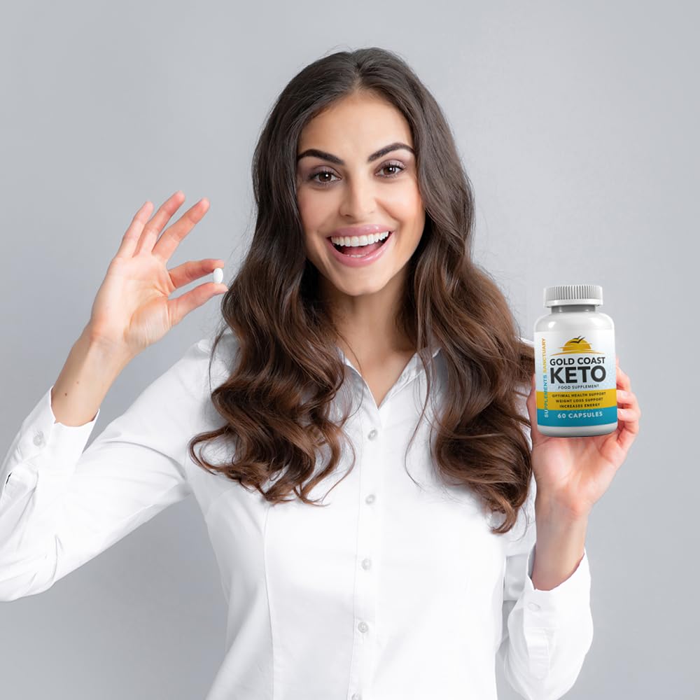 Gold Coast Keto - 60 Capsules,1 Month Supply, Keto-Friendly Food Supplement, Supplements Sanctuary