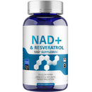 Anogol NAD+ Supplement, (120 Capsules) with NAD+ Resveratrol and Vitamin B3, Superior Absorption, Boosts Energy Metabolism and Cellular Repair, Supports Healthy Aging, 02a