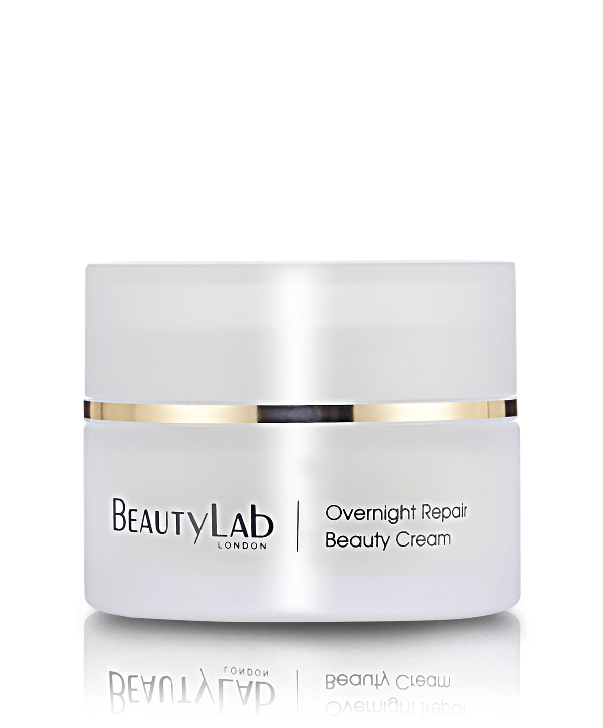 BEAUTYLAB BeautyLab Overnight Repair Beauty Cream 50ml | Anti-Ageing Night Moisturising Cream with Peptides and Vitamins A, C, & E | Hydrating, Firming & Wrinkle Smoothing Night Treatment for Dry, Ageing Skin